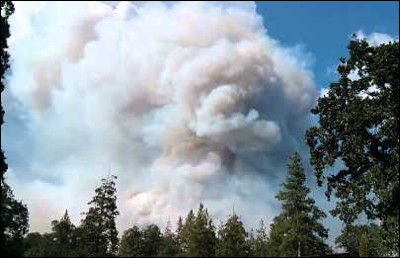 Oregon Gulch Fire. Photo.