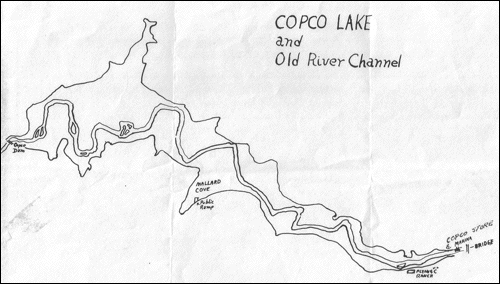 Klamath River. Map.